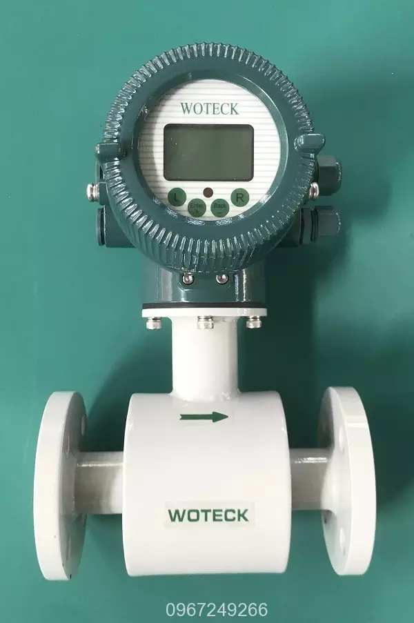 Hình ảnh đồng hồ đo lưu lượng nước điện từ Woteck