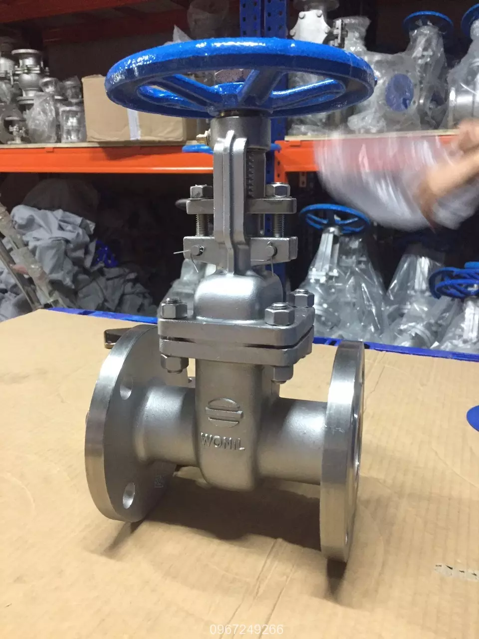 van-cong-inox Van cổng mặt bích inox toàn thân