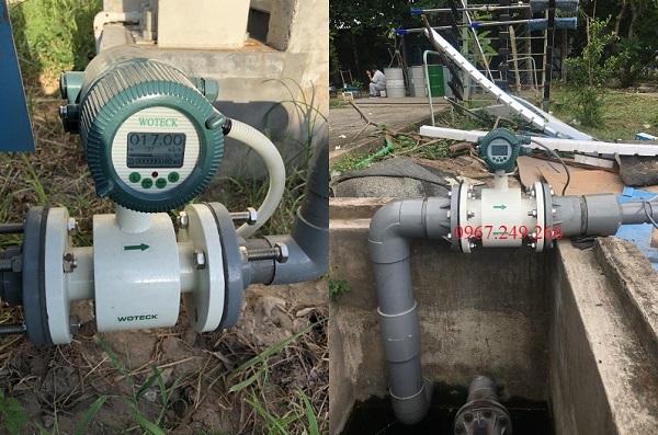Ứng dụng lắp đặt đồng hồ đo nước điện tử cho hệ thống xử lí nước