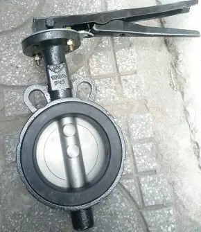 Van bướm tay gạt bằng gang xuất xứ Samwoo Hàn Quốc