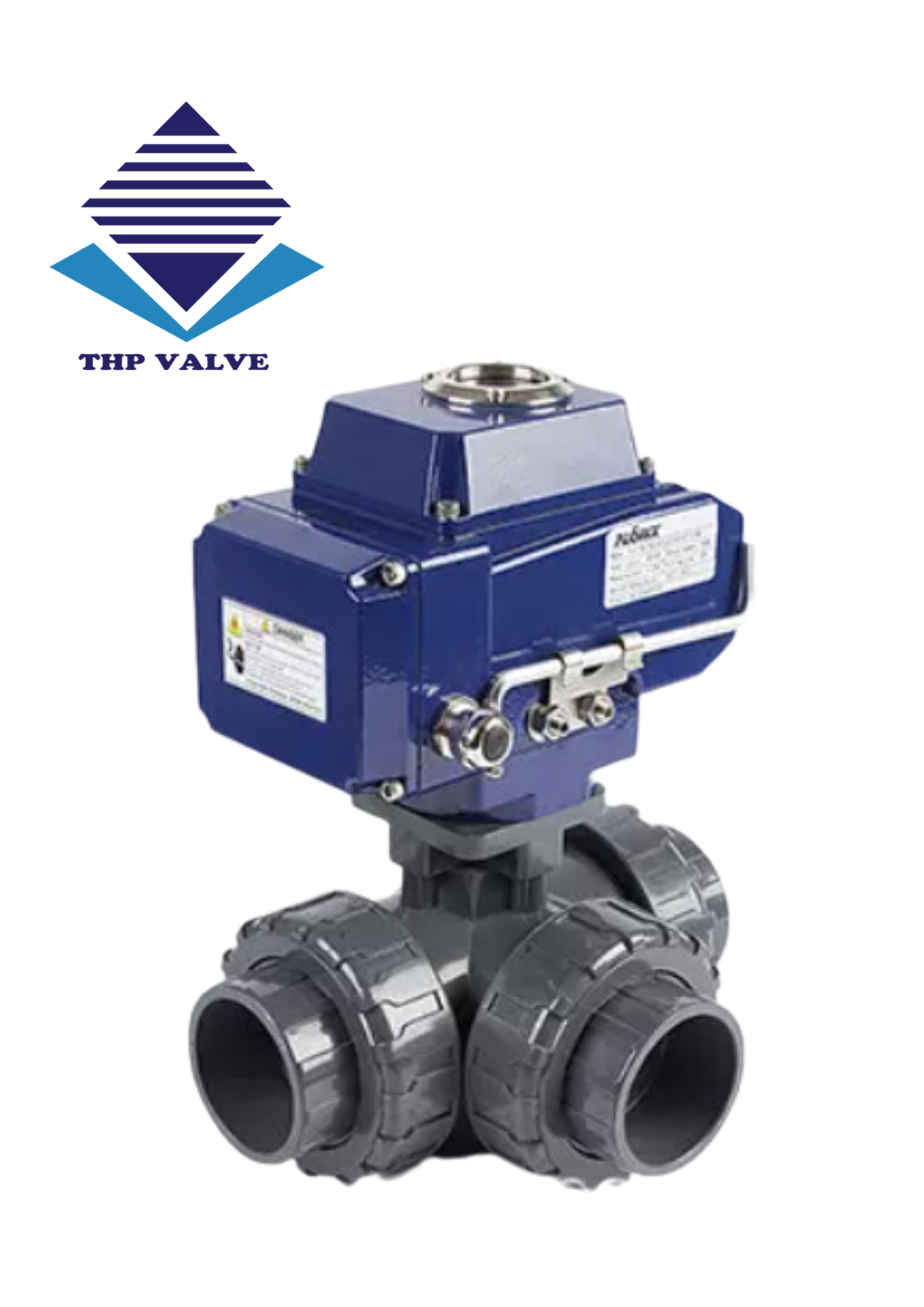 Van bi nhựa 3 ngã điện 