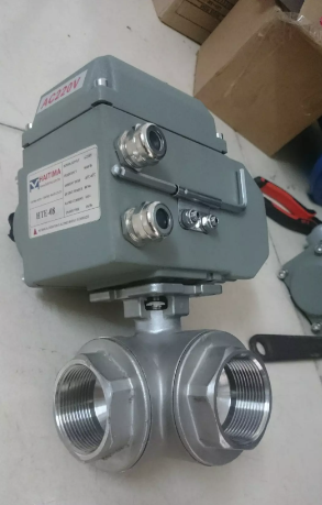 Van bi 3 ngã điều khiển điện   