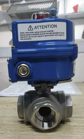 Van bi điện 3 ngã nối ren