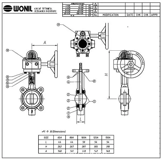 cau-tao-van-buom-tay-quay Cấu tạo van bướm tay quay