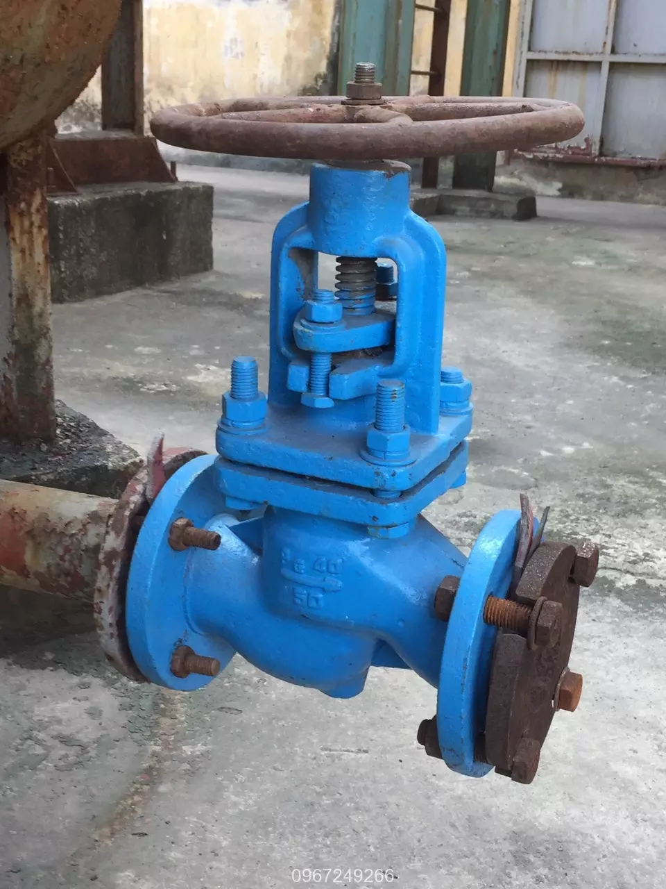 Ứng dụng lắp đặt van cầu chữ ngã