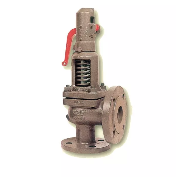 Van an toàn đồng lắp bích