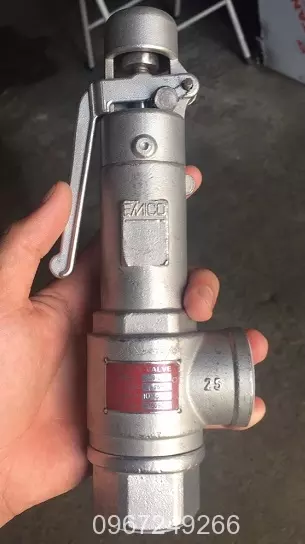 Van toàn nắp chụp inox