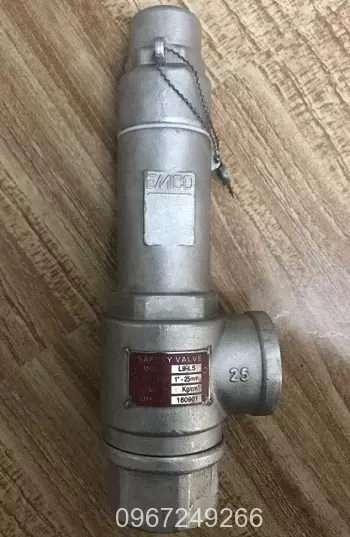 Van an toàn nối ren inox 304