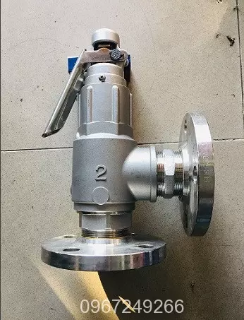 Van an toàn nối bích chất liệu inox