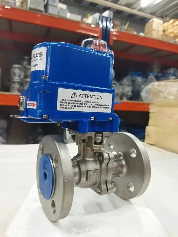 Van bi điều khiển bằng điện on/off Hàn Quốc