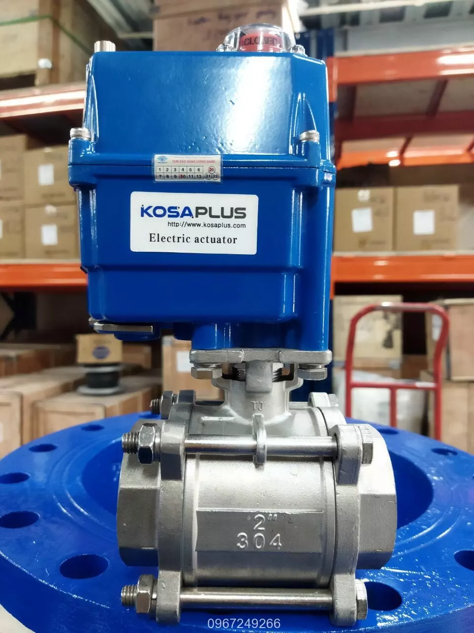 van-bi-dien-hq Van bi inox đóng mở bằng điện