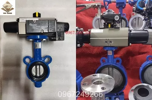 van-bi-van-buom-khi-nen-tac-dong-don Van bi van bướm điều khiển bằng khí nén tác động đơn