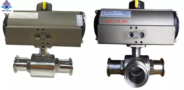 Van bi vi sinh điều khiển khí nén