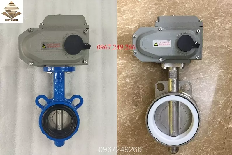 Van bướm điều khiển điện Haitima Đài Loan