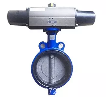 Van bướm khí nén tác động đơn