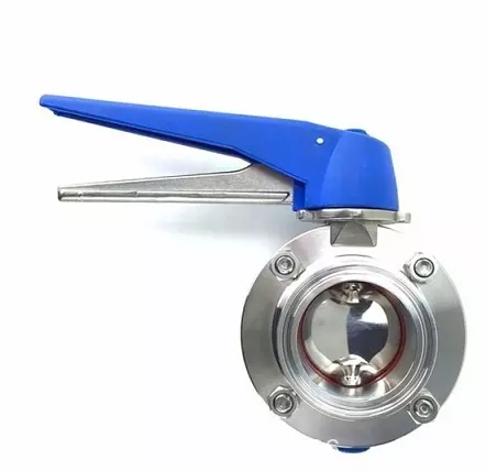 van-buom-kep-clamp-vi-sinh-tay-rut-tieu-chuan-sms-1 Van bướm tay gạt vi sinh