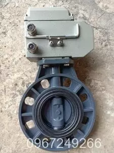 Van bướm nhựa PVC điều khiển điện on/off