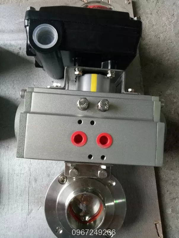 Van bướm vi sinh khí nén Đài Loan