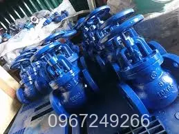 Van cầu thân gang dạng thân bầu