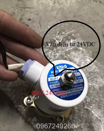 Van điện từ NO điện áp 24VDC