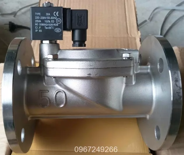 Van điện từ dạng thường đóng