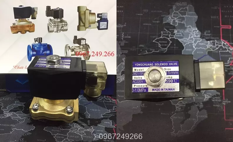 Van nước điện từ Yongchuang Đài Loan