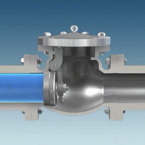 Nguyên lí hoạt động của van một chiều