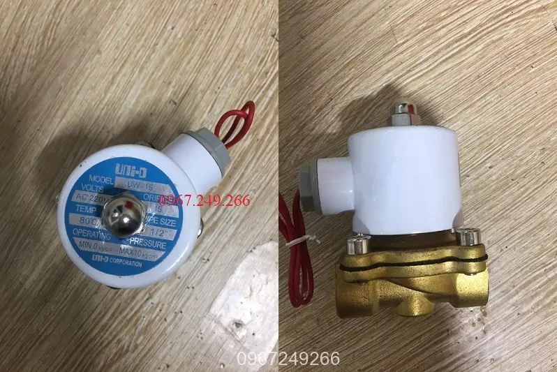 Van điện từ dùng cho nước Unid Đài Loan