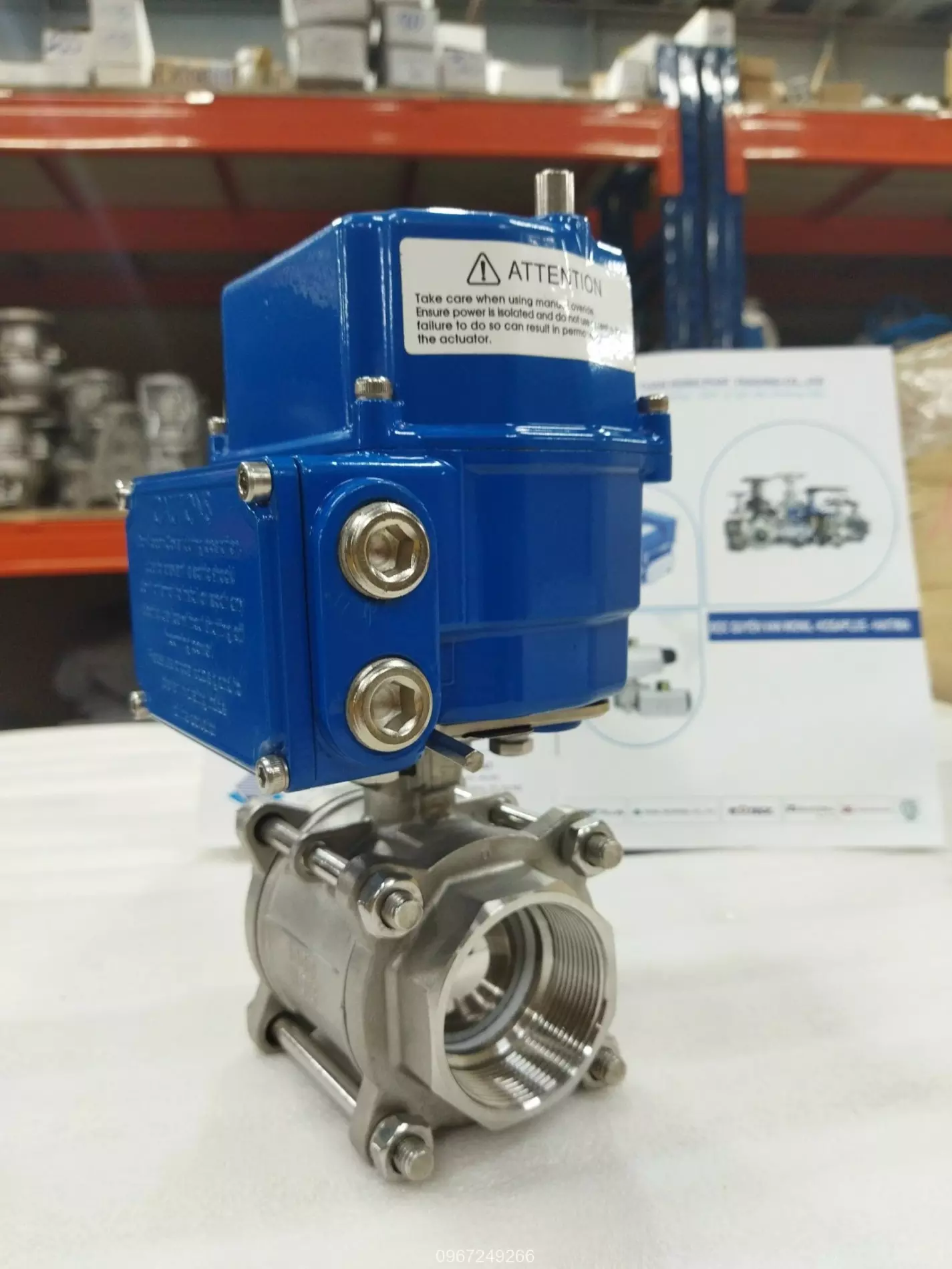 Van bi ren điều khiển bằng điện Hàn Quốc