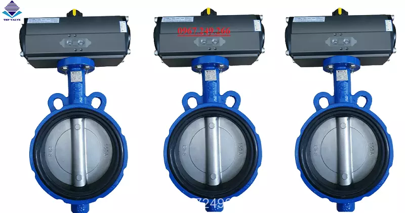 van_buom_khi_nen-2 Van bướm gang cánh inox điều khiển khí nén