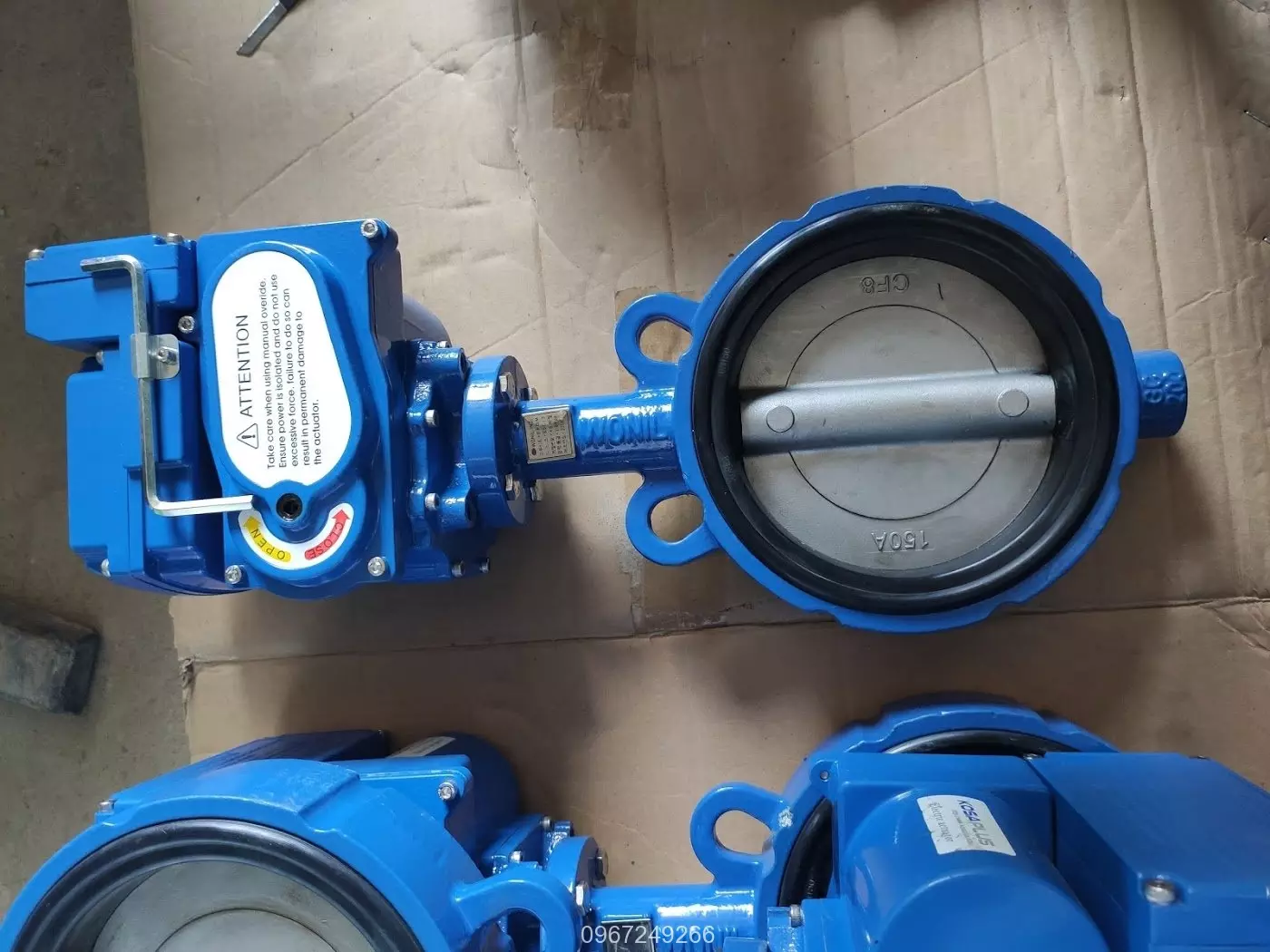 Van bướm điều khiển điện Hàn Quốc tuyến tính