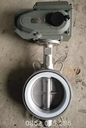 vanbuomdieukhiendiendn125 Van bướm điều khiển điện DN125