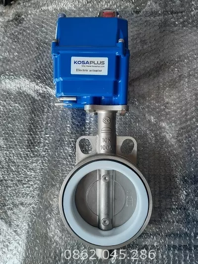 vanbuomdieukhiendiendn150_2 Van bướm điều khiển điện DN150