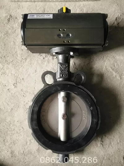 vanbuomdieukhienkhinen_dn125 Van bướm điều khiển khí nén DN125