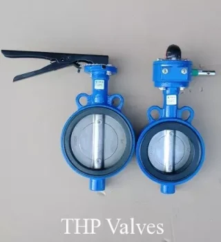 Van bướm tay quay - tay gạt