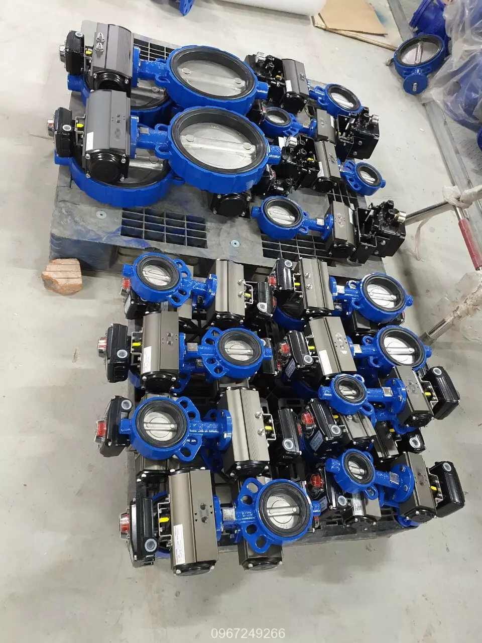 Lô van bướm điều khiển khí nén tại Tuấn Hưng Phát