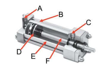Cấu tạo xi lanh khí nén