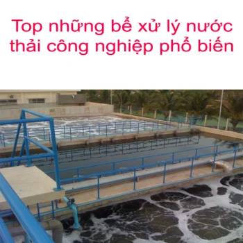 Hình ảnh bể xử lý nước thải