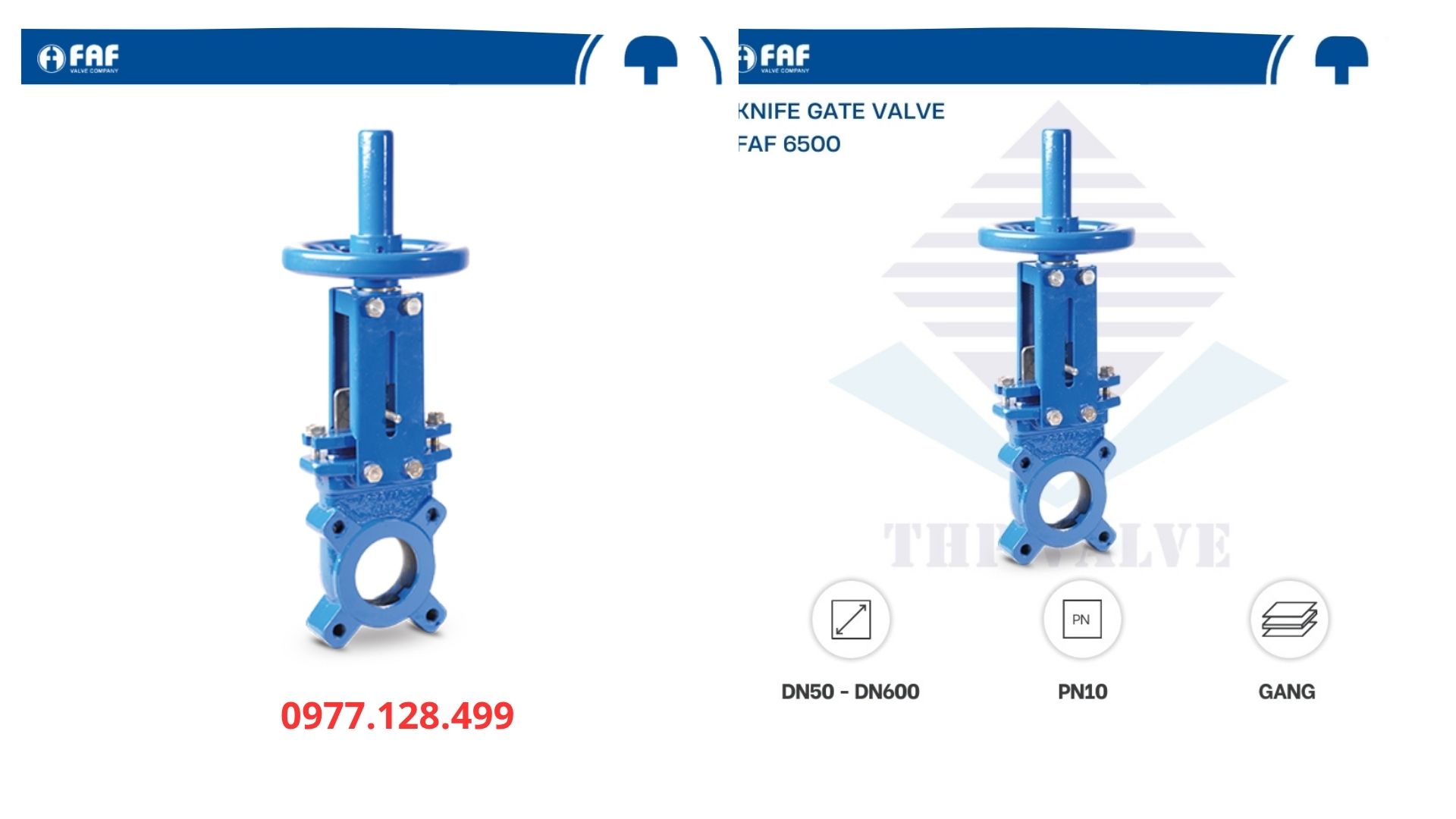 VAN CỔNG DAO FAF 6500