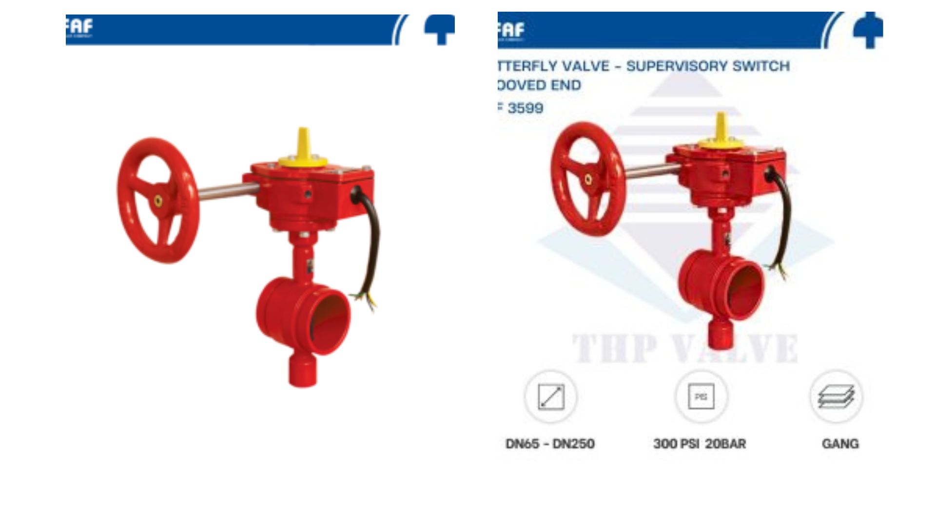 Van bướm FAF 3599