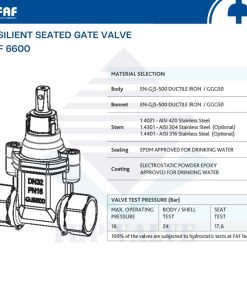 Van cổng FAF 6600 - Hình ảnh 3