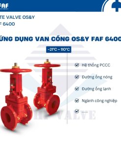 Van cổng OS&Y FAF 6400 - Hình ảnh 4