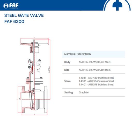 Van Cổng Thép FAF 6300 - Hình ảnh 3