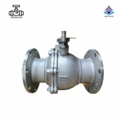 Van bi inox mặt bích tay gạt Wonil DN125