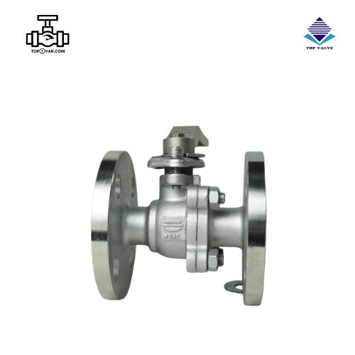 Van bi inox mặt bích tay gạt Wonil DN200