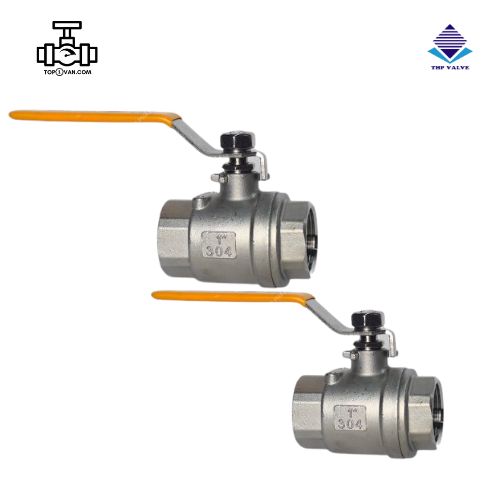 Van bi ren inox tay gạt Wonil DN25