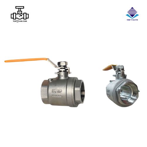 Van bi ren inox tay gạt Wonil DN25 - Hình ảnh 2