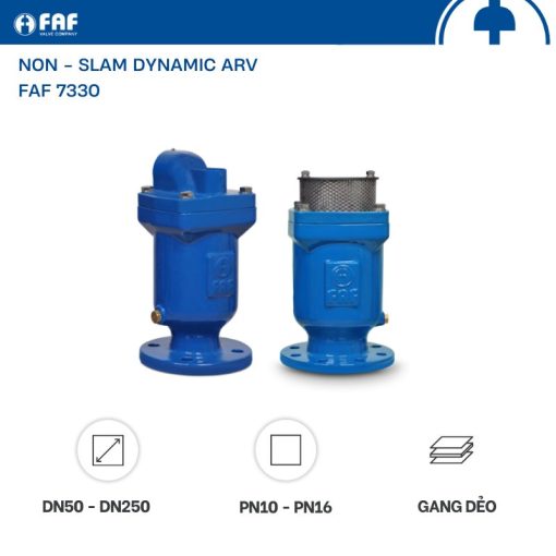 Van xả khí động năng FAF 7330 DN250 - Hình ảnh 5