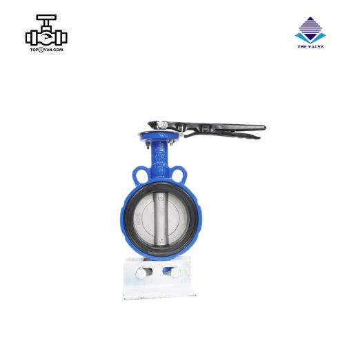 Van bướm tay gạt gang Wonil DN125 - Hình ảnh 2