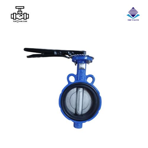 Van bướm tay gạt gang Wonil DN125 - Hình ảnh 3